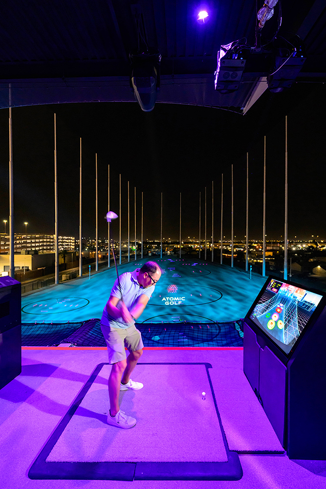 Bringing the Meteor Element to Atomic Golf