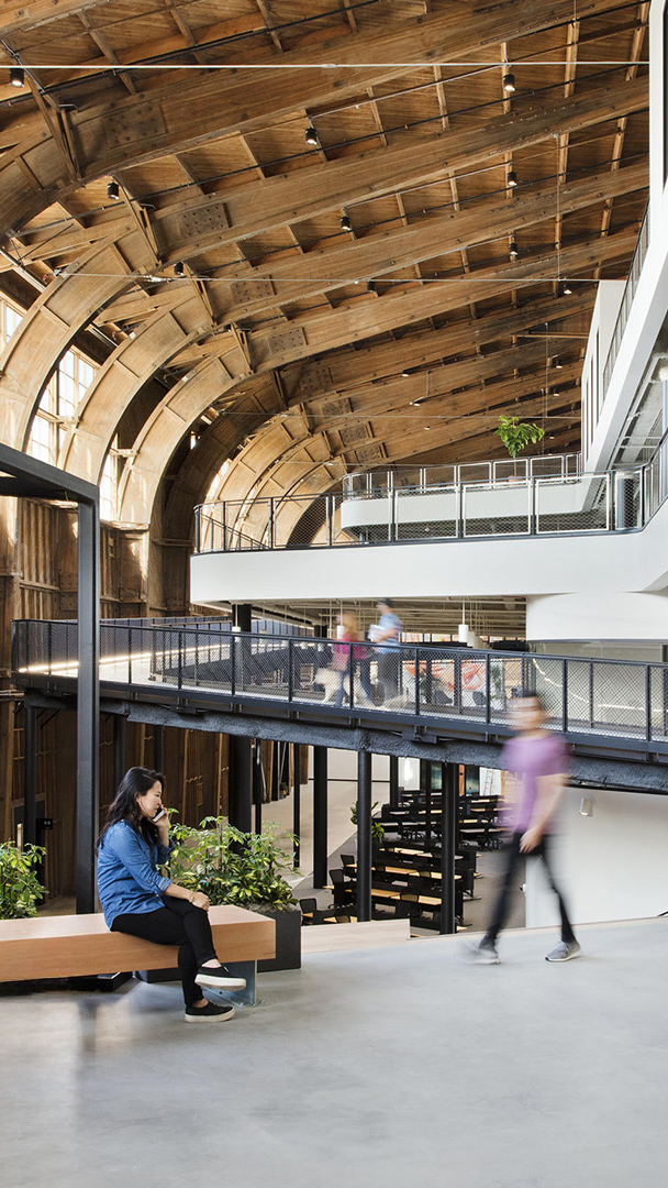 High Ceiling Illumination for Google Spruce Goose
