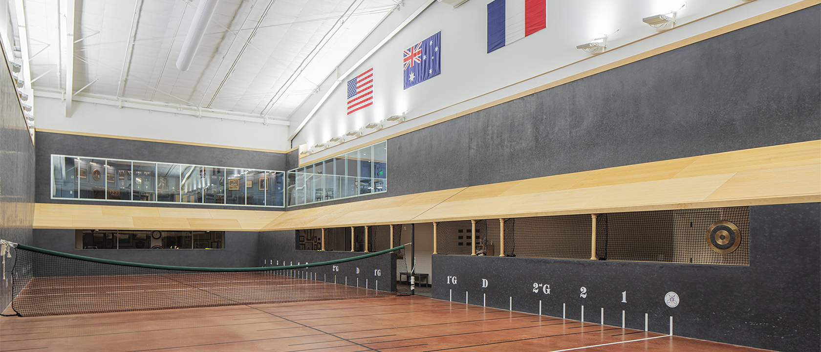 Westwood Country Club court tennis court