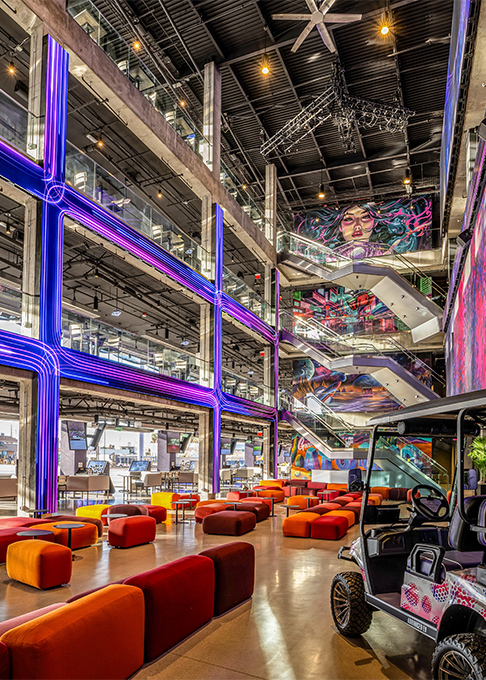 Bringing the Meteor Element to Atomic Golf