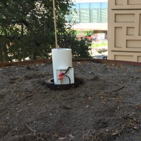 Mock-up installation at Stanford Medicine