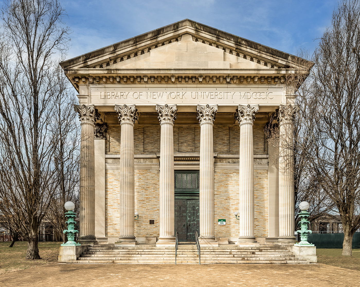Gould Memorial Library Exterior